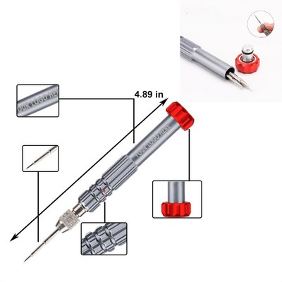 4-in-1 Precision Screwdriver w/ Replaceable Bits